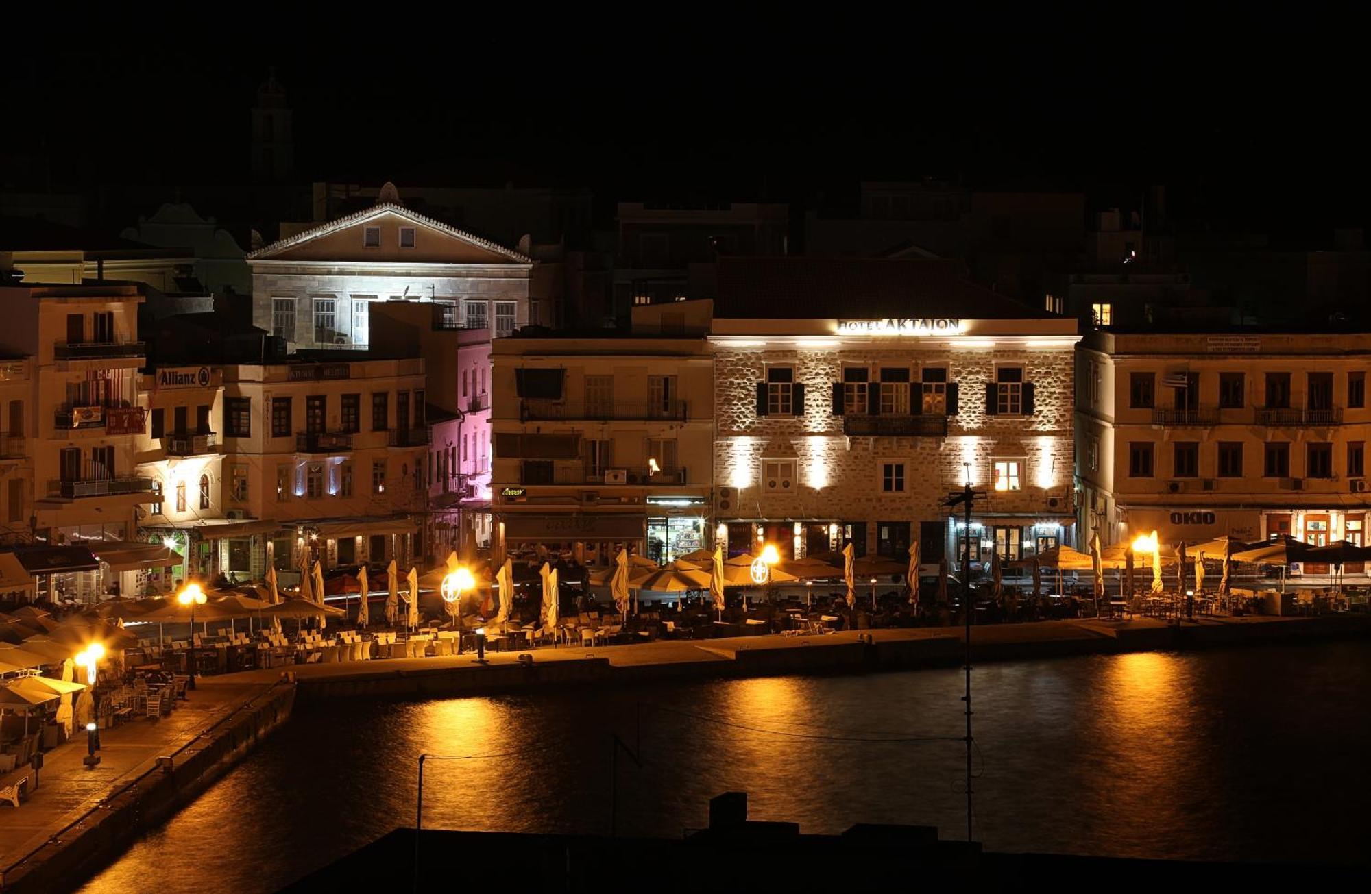 Hotel Aktaion Syros Ermoupoli Exterior foto